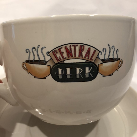 Friends tv show Central Perk vintage commemorative extra large cup and saucer - Picture 2 of 6